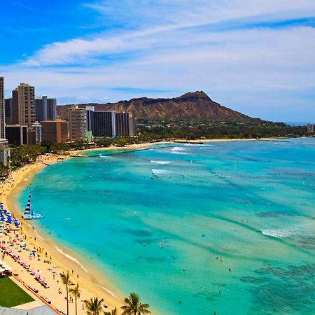 1414- Heart Of Waikiki With Kitchen - Free Parking - City View ホノルル エクステリア 写真